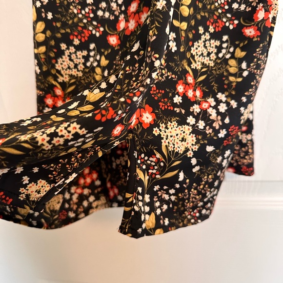 Forever 21 Floral Silk Dress - Picture 2 of 5